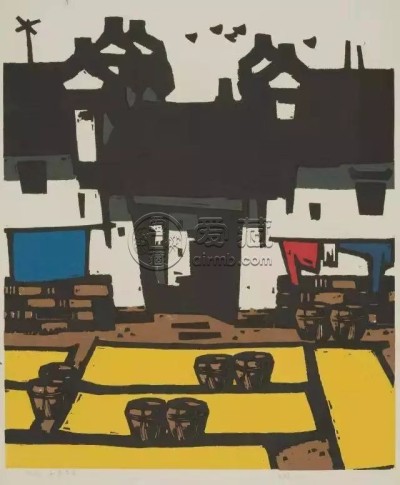 杨可扬版画作品欣赏，杨可扬版画高清图片